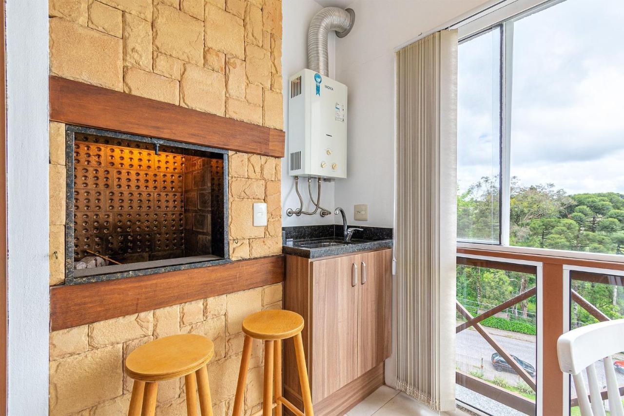 Apto Don Basilio No Centro De Canela, Excelente Custo Beneficio Apartment Ngoại thất bức ảnh